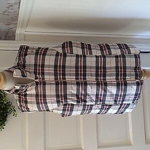 Kim Roger's XL plaid puffy vest